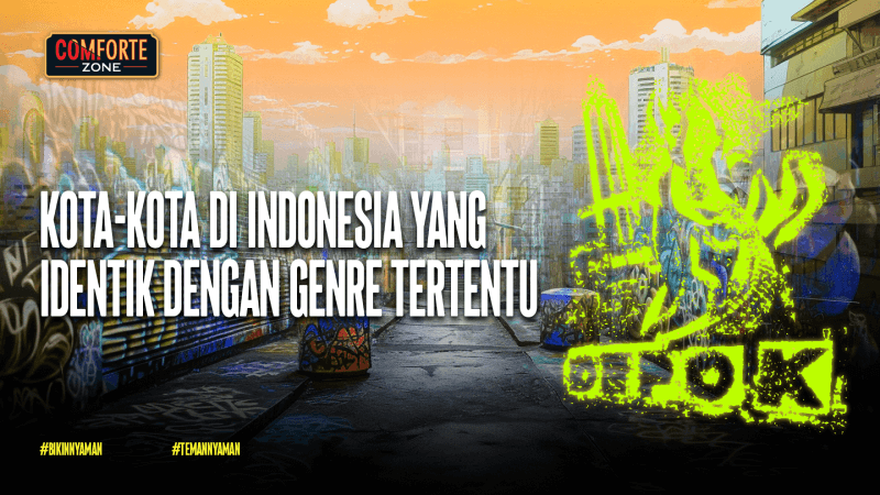 Image KOTA-KOTA DI INDONESIA YANG IDENTIK DENGAN GENRE TERTENTU