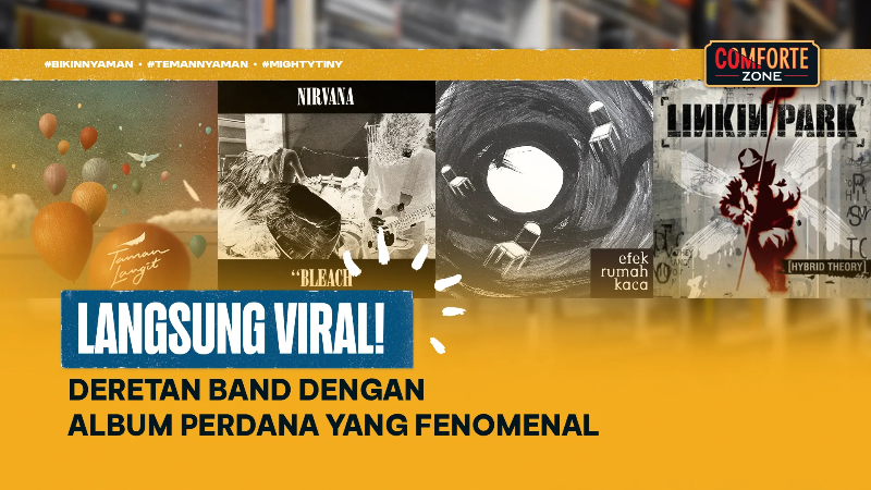 Image Langsung Viral! Deretan Band Dengan Album Perdana Yang Fenomenal