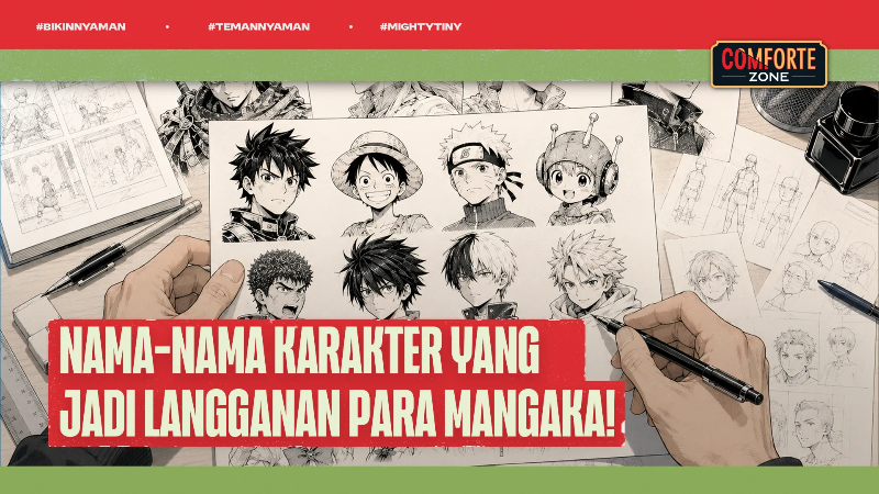 Image Nama-nama Karakter Yang Jadi Langganan Para Mangaka!