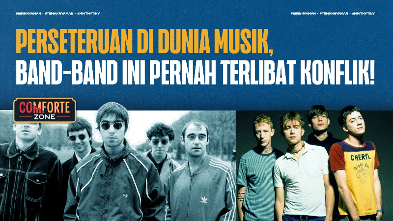 Image Perseteruan Di Dunia Musik, Band-band Ini Pernah Terlibat Konflik!