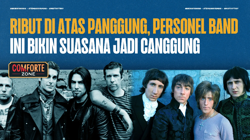 Image Ribut Di Atas Panggung, Personel Band Ini Bikin Suasana Jadi Canggung