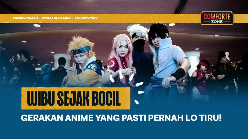 Image Wibu Sejak Bocil, Gerakan Anime Yang Pasti Pernah Lo Tiru!