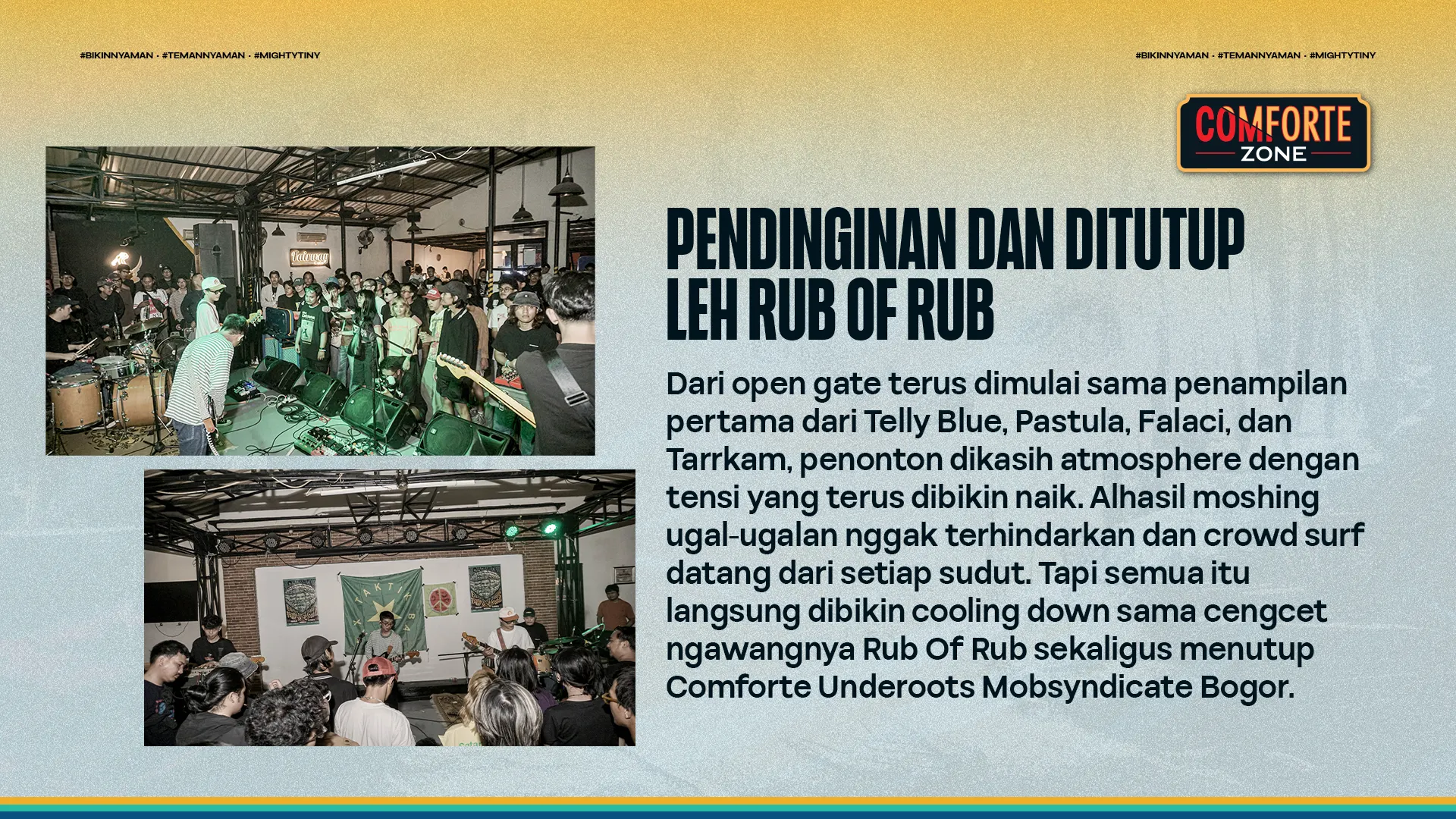 PENDINGINAN DAN DITUTUP OLEH RUB OF RUB