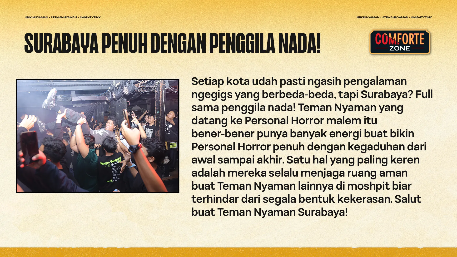 SURABAYA PENUH DENGAN PENGGILA NADA!