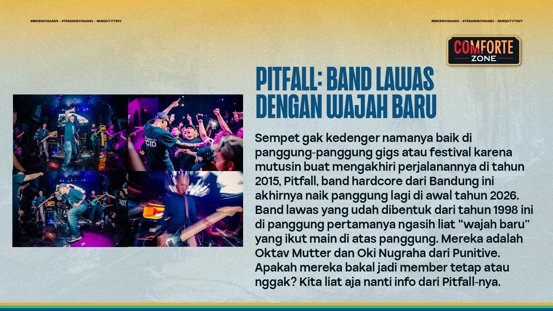 PITFALL: BAND LAWAS DENGAN WAJAH BARU