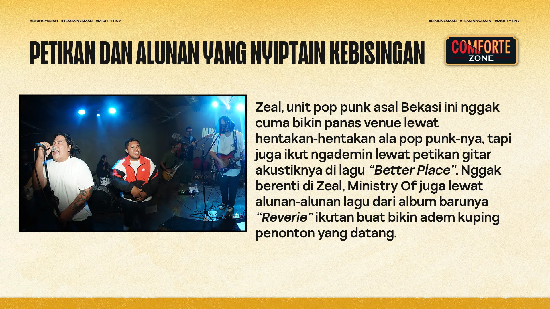 PETIKAN DAN ALUNAN YANG NYIPTAIN KEBISINGAN