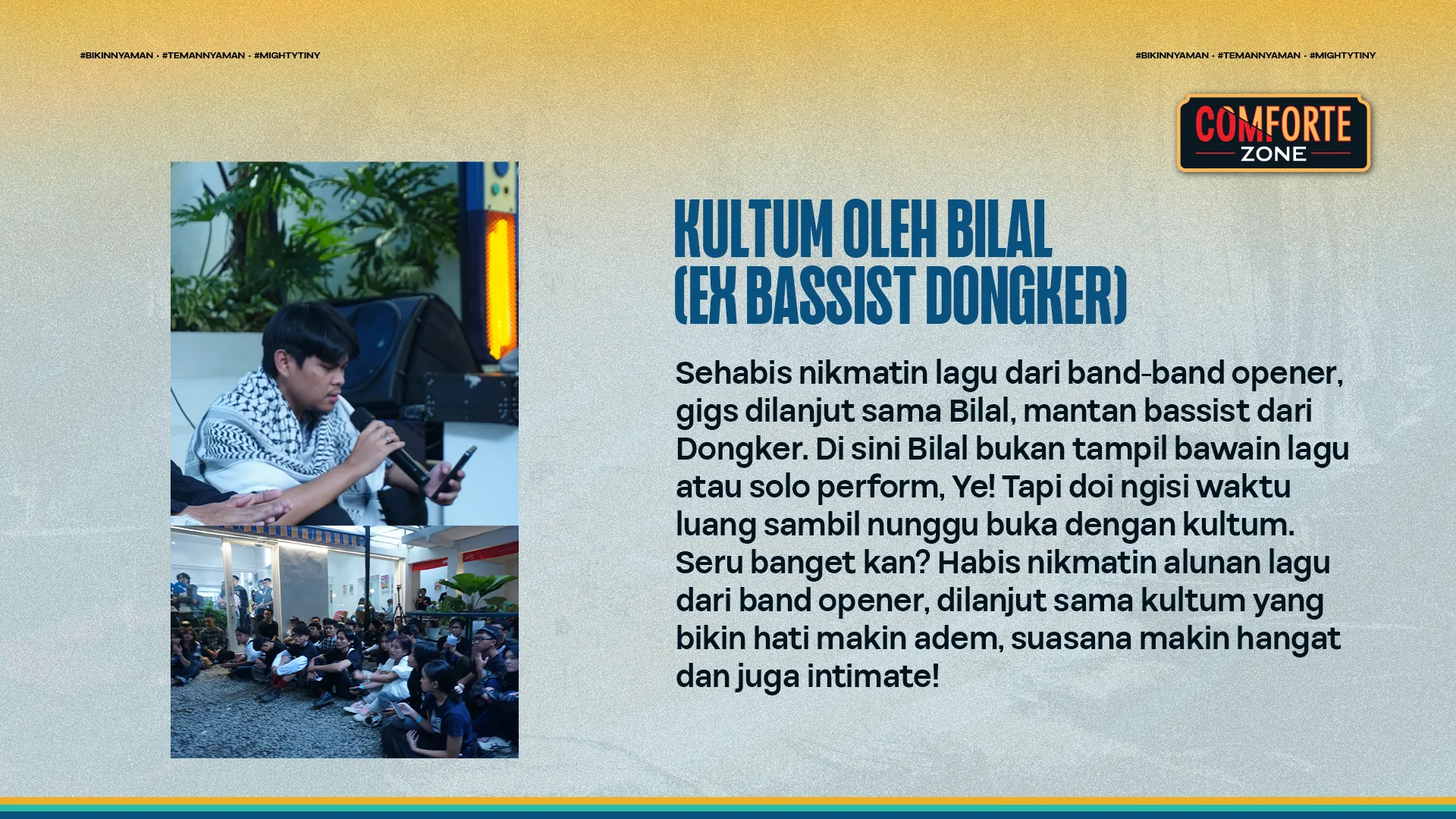 KULTUM OLEH BILAL (EX BASSIST DONGKER)