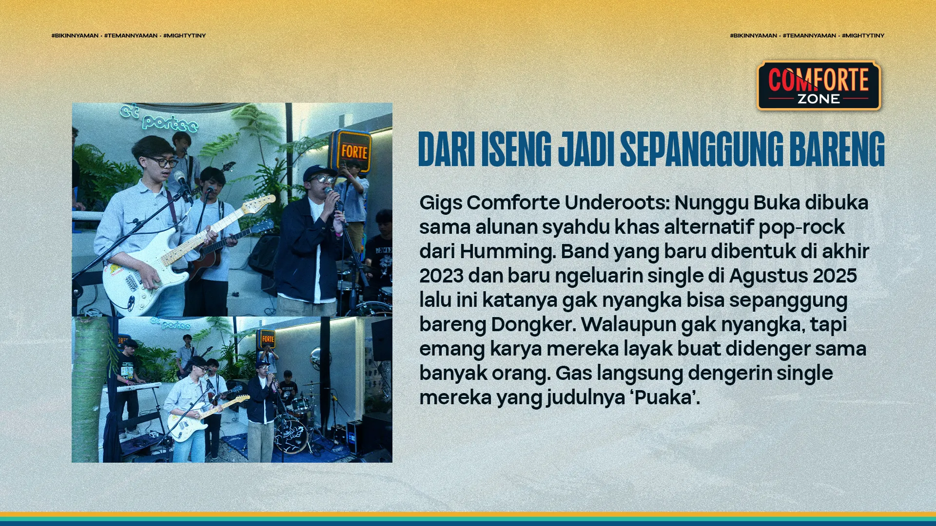 DARI ISENG JADI SEPANGGUNG BARENG